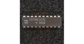 74HC377 (CD74HC377E) D-type flip-flop - Harris