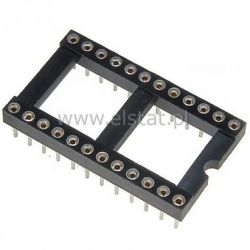 DIP 24 pin pods.precyzyjna złocona 0,6