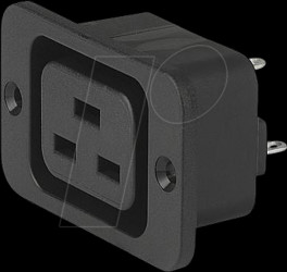 6653.3300 Appliances socket up to 16 A, screw mount