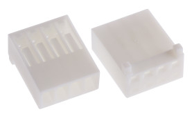 Obudowa złącza 4-pinowe -rzędowe raster: 2.54mm TE Connectivity Żeński CST-100 II Ekonomiczne złącze zasilania