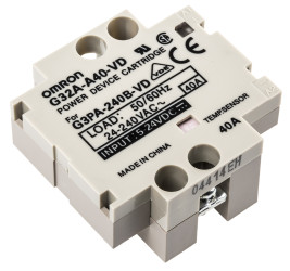 Adapter montażowy przekaźnika do użycia z: G3PA-240B SSR Omron G32A