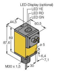 Czujnik światłowodowy Turck Q45AD9FP 3037622 1 szt.