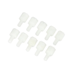Dystans nylonowy 6mm z gwintem M3 - 10szt.