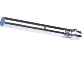 IB060276 Czujnik indukcyjny, Ø6.5mm, złącze wtykowe M8 3-pin, wykonany z mosiądzu chromowanego