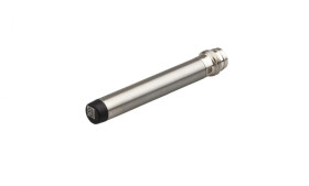 Czujnik indukcyjny śr: 6,5mm dł: 47mm niezabudowany Sn: 3mm 10-30V DC PNP NO złacze M8 3pin, IP67, Stainless steelIN060174