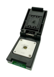 Adapter QFN8 / WSON8 / USON8 / DFN8 (SMD)-->DIP ZIF R=0,8mm 4x3mm XGecu