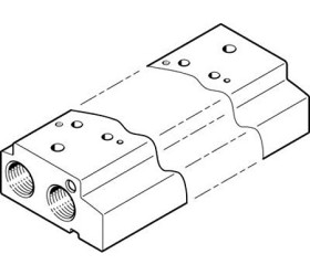 Płyta przyłączeniowa modułowa 5-drogowa G 1/8 Festo