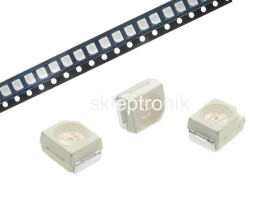 Dioda led smd PLCC2 3528 różowa 2szt