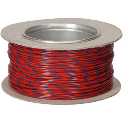 UniStrand UNI6A1602RDBE100 16/0.2 Red/Blue Def Stan 61-12 P6 T2 Equip Wire 100M