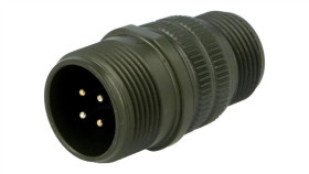 Ds3101a14s-2P Złącze Okrągłe Rozmiar 14S Ms/Ds Stop Aluminium