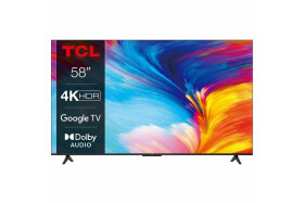 TCL 58P63 | 58'' Ultra HD 4K | LED Smart TV | Wifi | Google TV | HDR10 | 60Hz