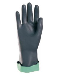 Rękawice robocze rozmiar: 7 materiał: Chloropren zastosowanie: Odporność na działanie substancji chemicznych