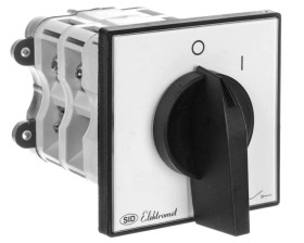 Łącznik krzywkowy 0-1 3P 100A IP65 ŁK 100-12 z płytką 910700