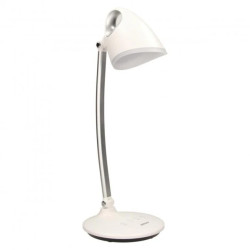Lampka biurkowa KALCYT LED 6W, 200lm, 4000K, wyłącznik czasowy, biała OR-LB-1527