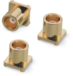 Złącze koncentryczne Montaż powierzchniowy Żeński 50Ω typ złącza Złącze MCX 6GHz Lutowane