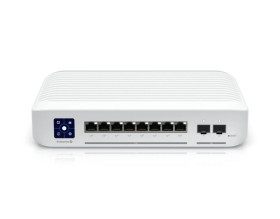 Switch 8x RJ45 2.5Gb/s PoE+, 2x SFP+, 120W Ubiquiti USW-Enterprise-8-PoE