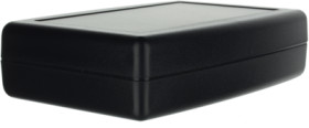 ABS enclosure, (L x W x H) 136 x 93.1 x 35.3 mm, black (RAL 9004), IP54, HYXL.9