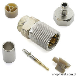 1393680-9 HF Coaxial Plug 75 Ohm V23612-A103-A45 PLUG SIEMENS
