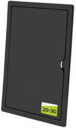 Drzwiczki rewizyjne ABS 200x300 20x30 grafitowe