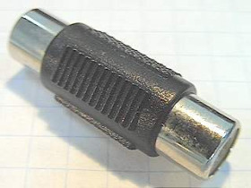 Łącznik RCA CINCH gniazdo - gniazdo