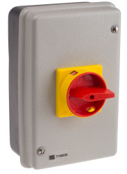 Przełącznik izolacyjny 4-biegunowy-biegunowy 80A RS PRO Montaż panelowy 37kW