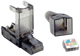 Value 26.99.0372 Złącze męskie RJ45, RJ45, CAT 6a, 1 szt.