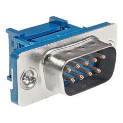 Złącze DB9 Męskie Na Taśme 9 Pin RS-232