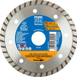 PFERD TOOLS 68012222 Dg Psf Tarcza tnąca diamentowa Średnica 125 mm Średnica otworu 22.23 mm 1 szt.