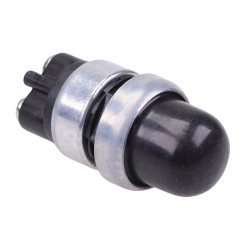Black 16mm Momentary Starter Push Button Switch 60A 12VDC A2-19A-07-A1