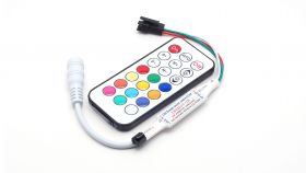 Kontroler diod adresowalnych WS2812 z pilotem IR