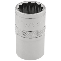Draper Expert 49459 3/8&quot; Sq. Dr. Hi-Torq&#xAE; 12 Point Socket (5/8&quot;)