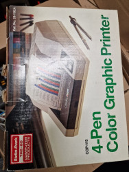 Radioshack TRS-80 4 Pen plotter Boxed