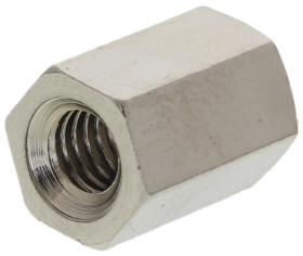 Kołek dystansowy gwintowany gwint M4 długość 10mm Mosiądz Żeński/żeński Sześciokątny Essentra