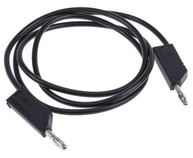 934063100, PVC, 32A, 60V dc, kolor: Czarny, dł. 1m, -15→ +70 °C., Hirschmann Test & Measurement