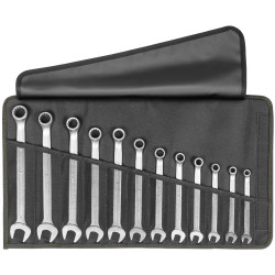 Draper 18135 Elora Metric Combination Spanner Set (12 Piece)