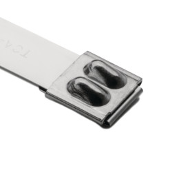 Opaska kablowa długość 838mm szerokość 12,3 mm HellermannTyton Stal nierdzewna -80 +538 °C
