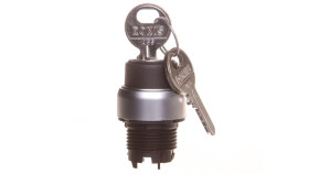 Napęd Przełącznika 3 Położeniowy 1-0-2 Z Kluczem Wyjęcie Klucza W Pozycji 0,...