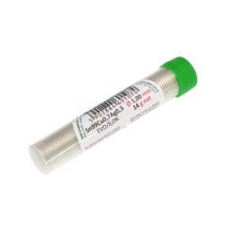 Cyna Cynel Sn99Ag0,3Cu0,7 z topnikiem EVO 1,00mm 14g Fiolka