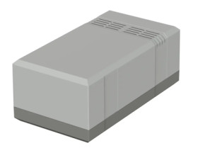 PS enclosure, (L x W x H) 150 x 82 x 60 mm, light gray/agate gray (RAL 7035), IP30, 32156012