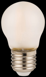 539 545 Filament LED bulb G45 frosted E27 4W 470lm 2700K