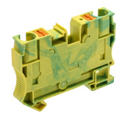 Listwa zaciskowa uziemienia Phoenix Contact poziomy: Pojedynczy 20 → 6AWGWciskane PT 10-PE 57A