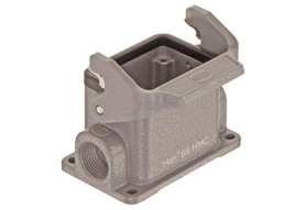 Osłona złączy dużej mocy HARTING Montaż na kablu rozmiar 6B Żeński Wpust boczny rozmiar gwintu M20 x 1.5