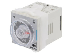AT8SDN Przekaźnik czasowy o zakresie 0,5...100s, SPDT, -10...55C, 24...240VDC/100...240VAC
