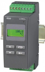 Regulator temperatury na szynę wej. PT100 -50-100st.C wyjście gł. przekaźnikowe wyj. alarm. 1 przekaźnik zasilanie 230V AC 50/60