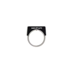 Legenda do przycisku, Harmony 9001K, 30 mm, T K, oznakowana HAND/OFF/AUTO, 9001KN260