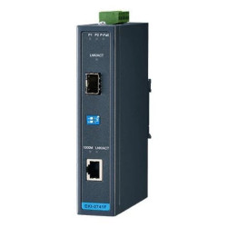 EKI-2741F-BE Gigabitowy media konwerter 1TX RJ45+1 SFP slot