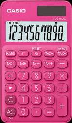 81-SL310UC-RD Casio desk calculator, solar, pink