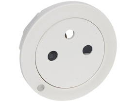 CELIANE Plakietka do gniazda ze wskaźnikiem led biała 068115 LEGRAND