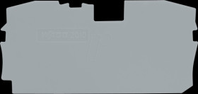 2010-1291 End and intermediate plate for WAGO 2010-12