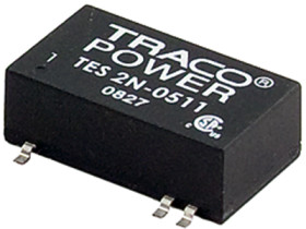 DC converter, 36-75 VDC, 1.7 W, 1 output, 3.3 VDC, 71 % efficiency, TES 2N-4810